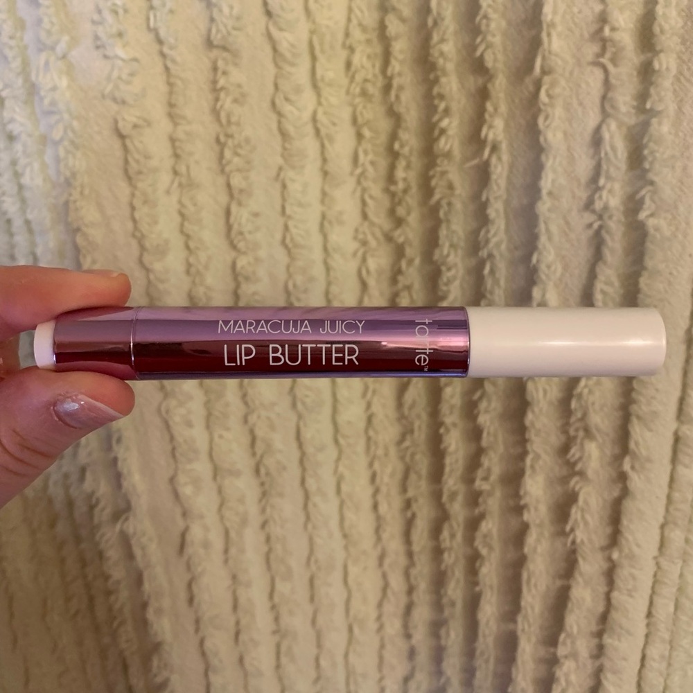 Maracuja Juicy Lip Butter PINK AMBER Tarte Limited Edition lip gloss New
